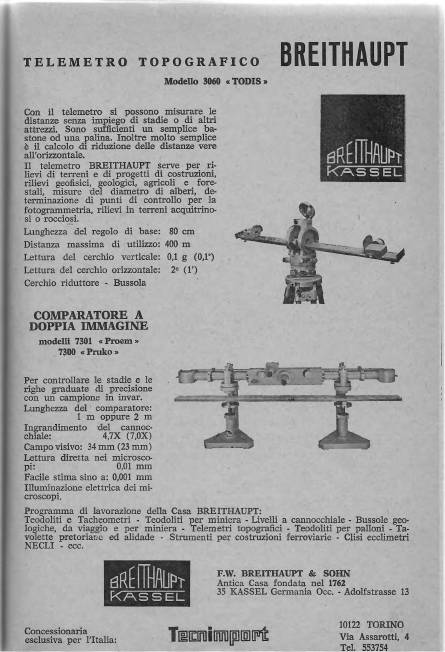 Copertina articolo #1 Bollettino SIFET ANNO: 1970 n.2